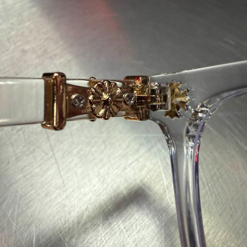 Clear & Gold Frames