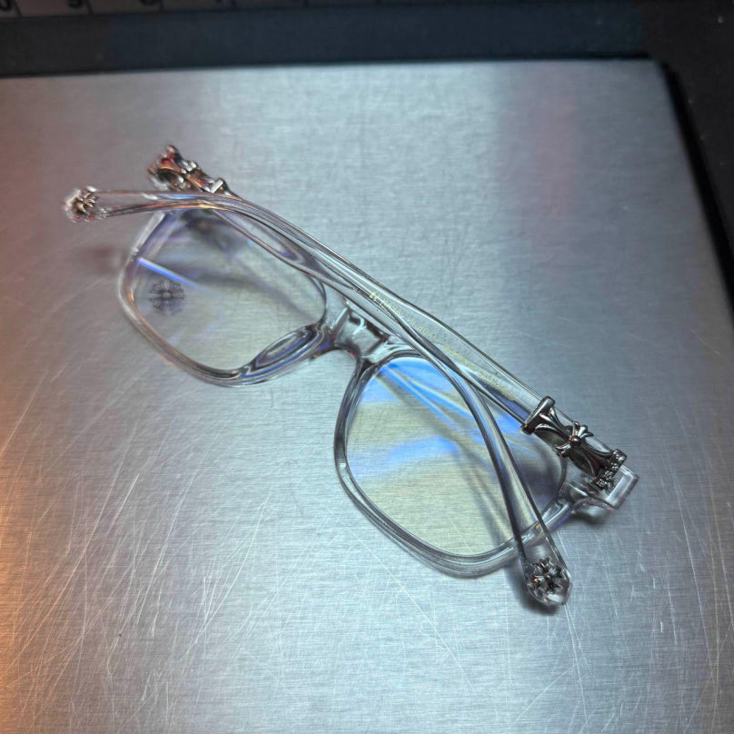 Clear & Silver Frames